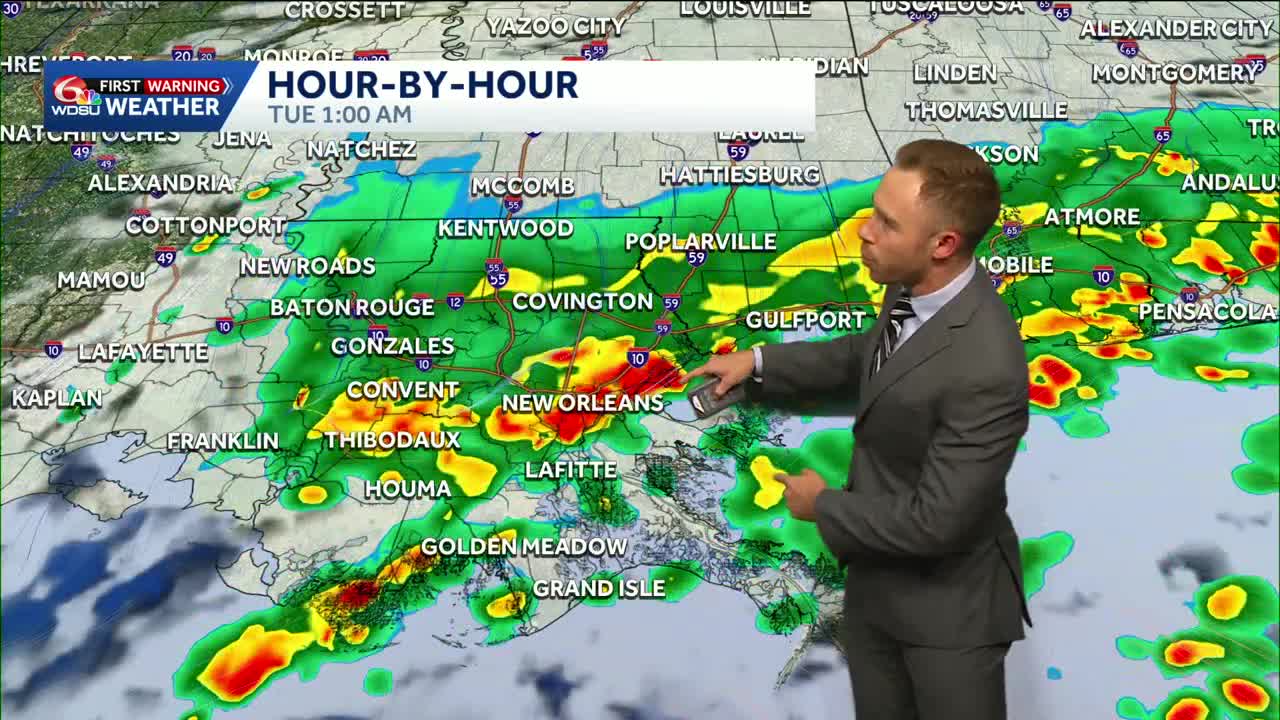 Alert day: Heavy rain, flash flood risk into tonight