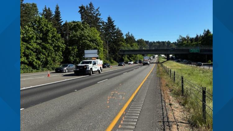SR 512 reopens after deadly crash involving motorcyclist and box truck