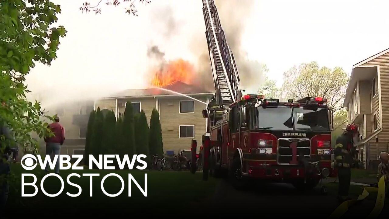 Fire tears through North Attleboro apartment building
