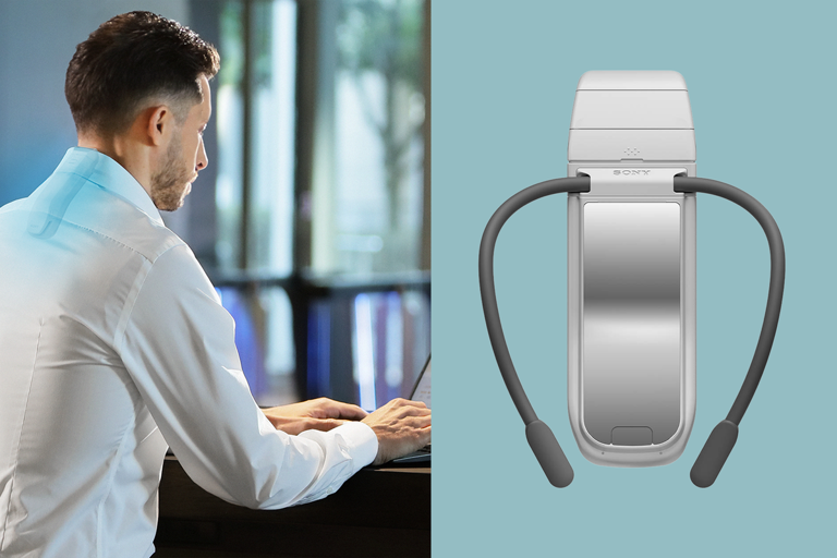 Sony’s launched a new wearable AC to keep you cool this summer