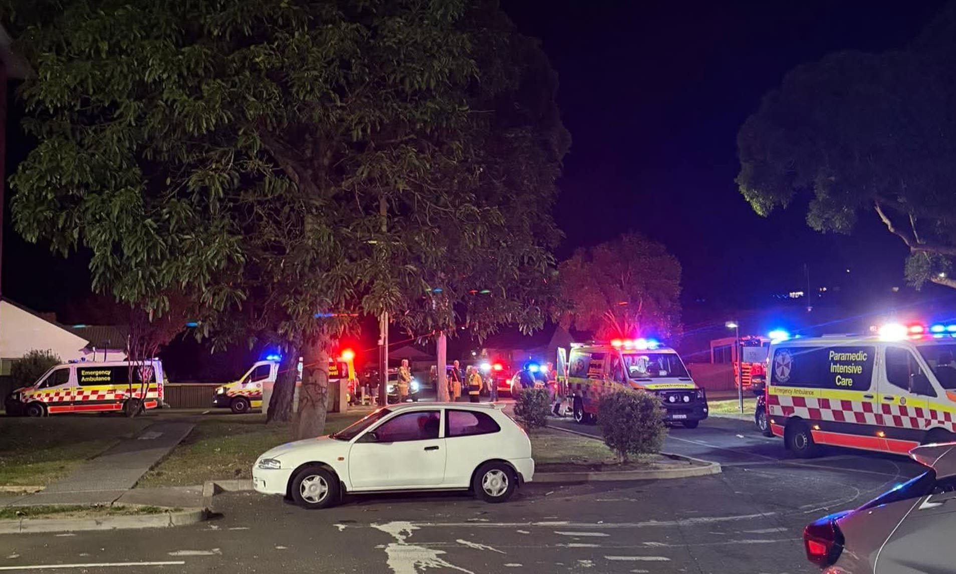 Man is set alight in 'vicious' attack at unit block - as offender ...