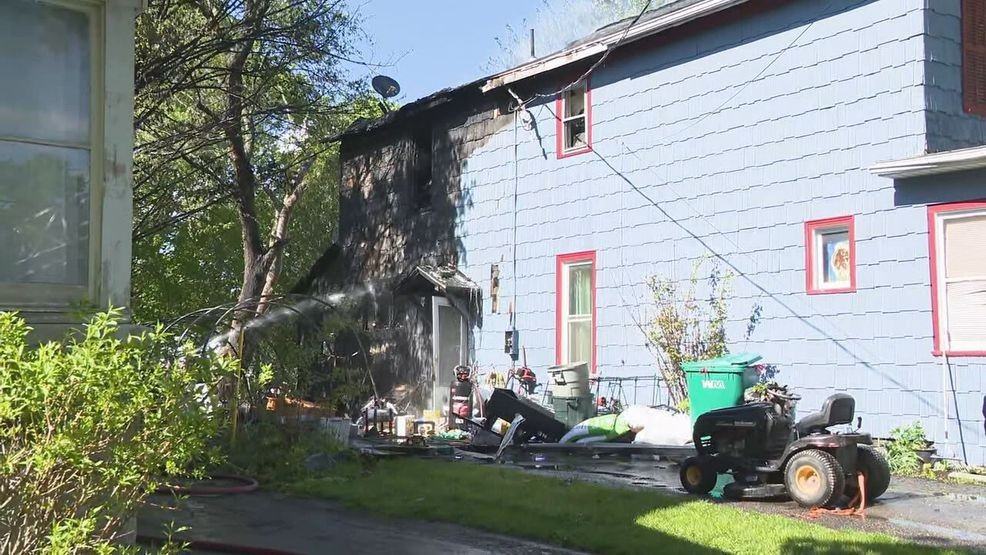 Family displaced after third-alarm fire damages East Avenue home in ...