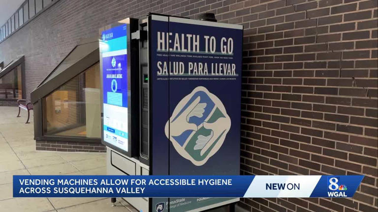 Health to go | Vending machines in Pennsylvania provide wellness items