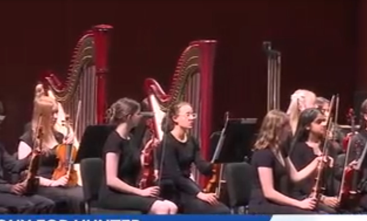 Youth orchestra tells heart transplant boy's story with music