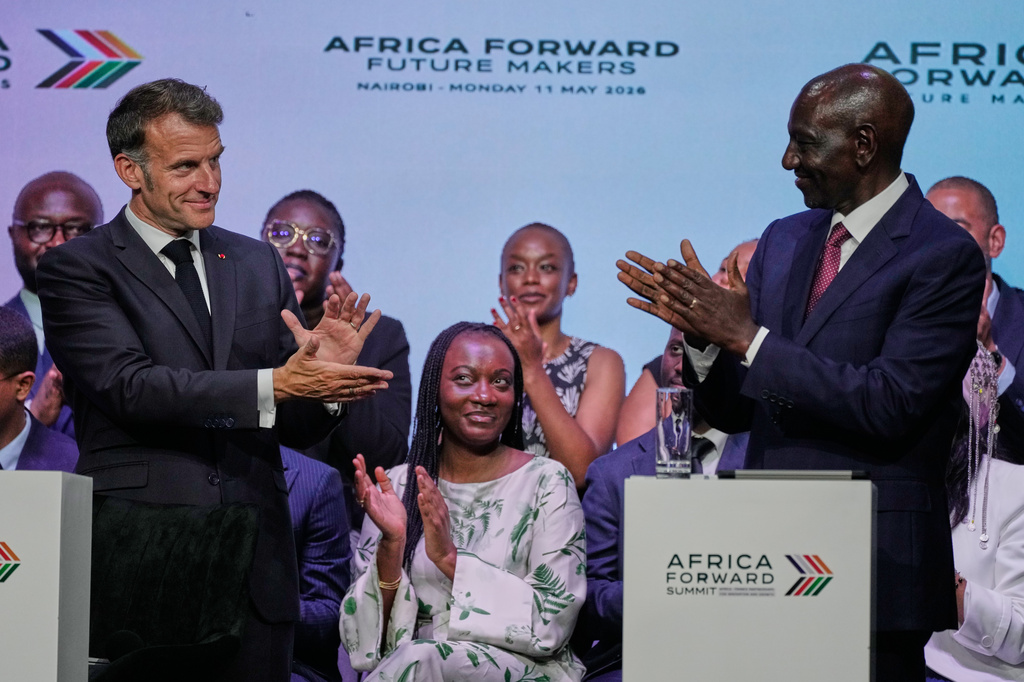 France woos Anglophone Africa at a summit in Kenya