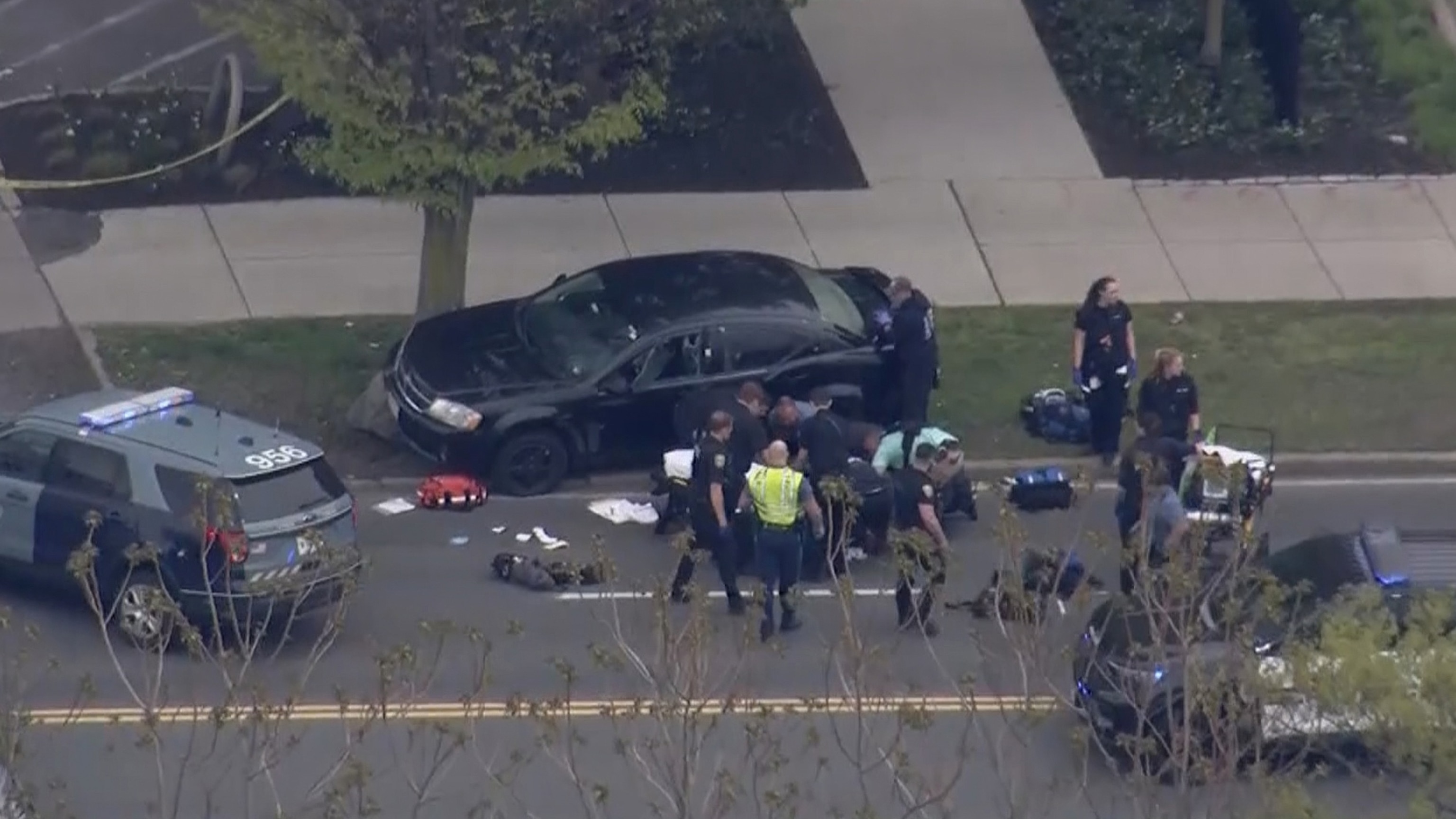 Shooting near Harvard leaves 2 with life-threatening injuries, suspect ID'd
