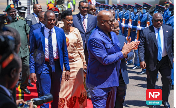 RDC-Ouganda: le Président Tshisekedi à Kampala pour la signature de protocoles d’accord