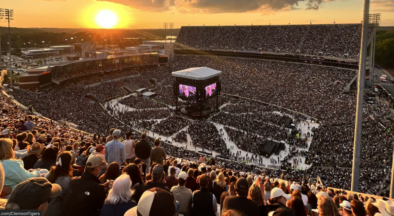 What is Clemson gaining from country music concerts? Millions in ...