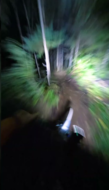 Night moves cinematic ride shot on Insta360 X4