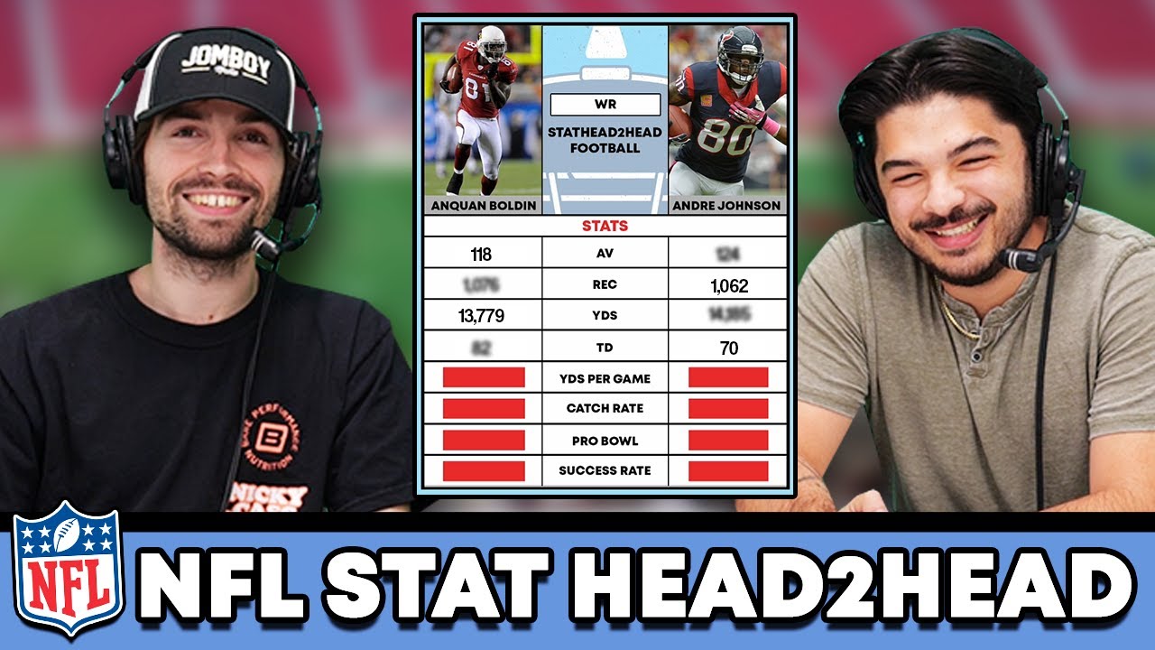 Which NFL player had the better career! (StatHead2Head)