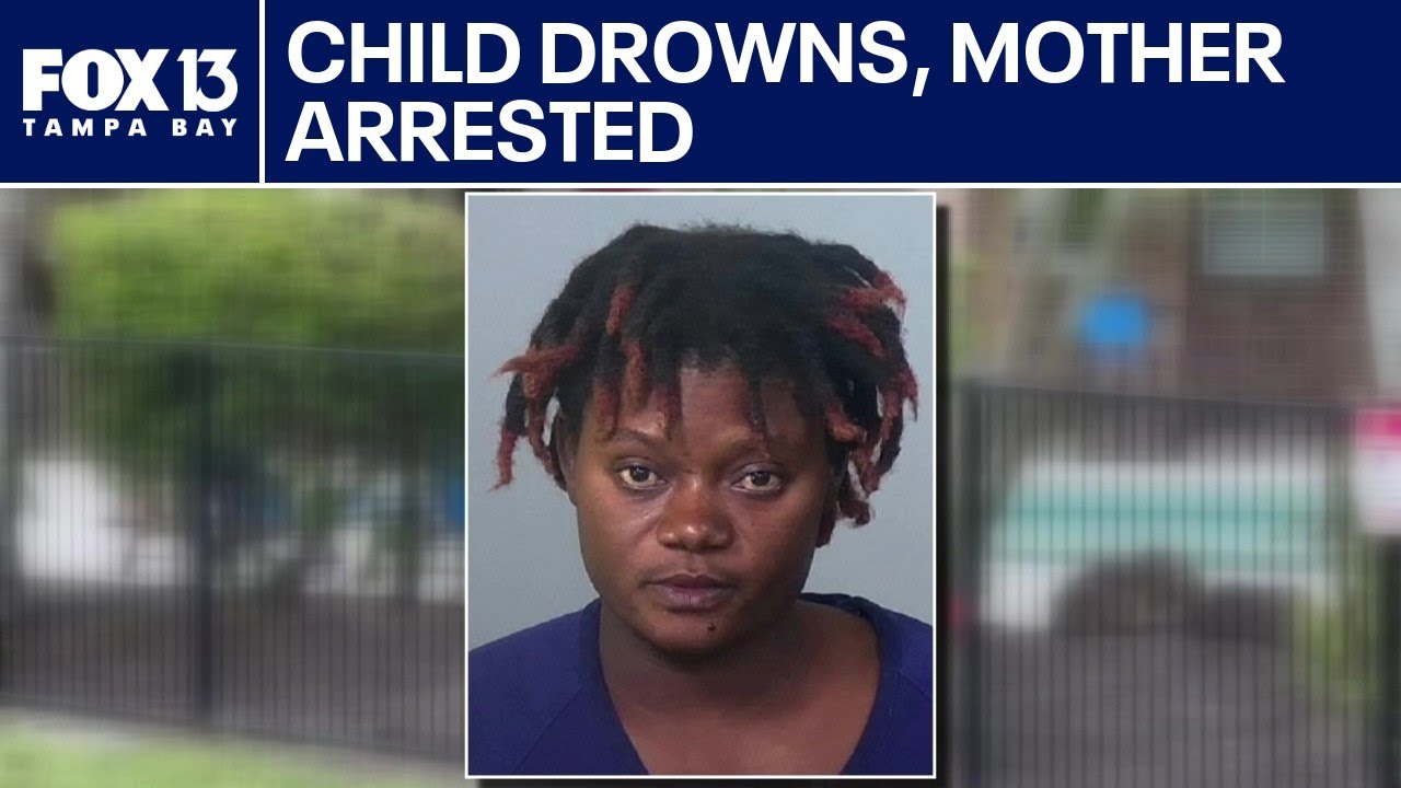 Mother arrested after daughter, 4, drowned during family pool party
