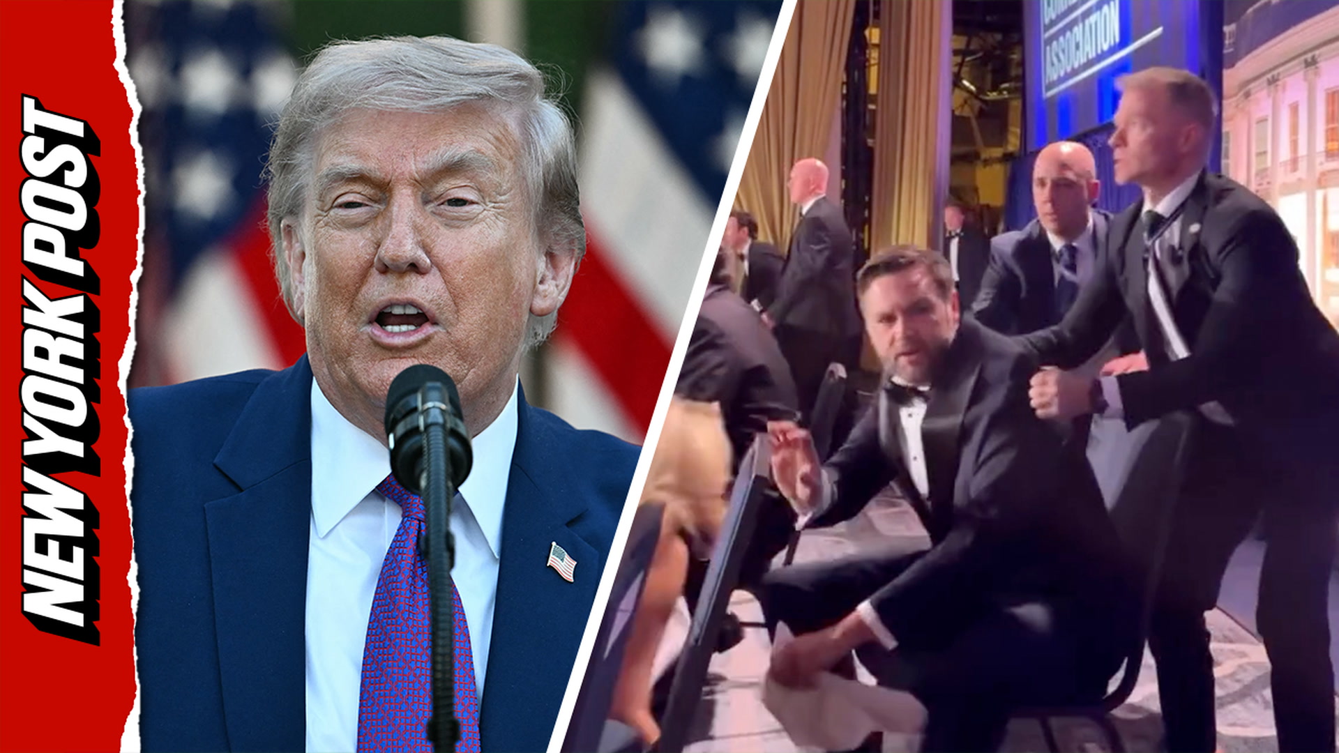 Trump recounts Secret Service lifting up JD Vance 'like a little boy ...