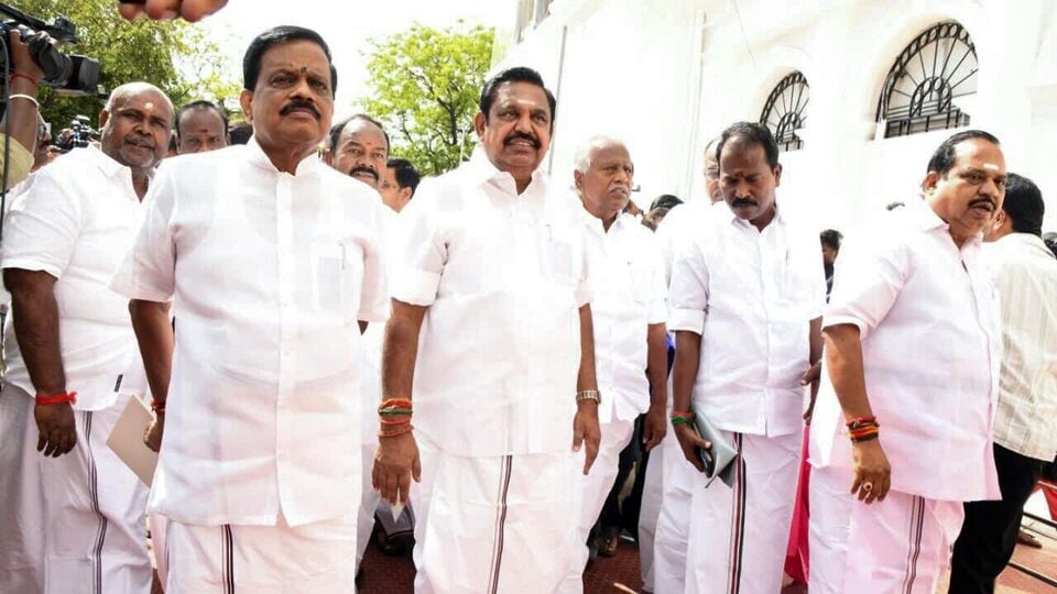 Split in AIADMK? CV Shanmugam faction announces support to Vijay-led ...