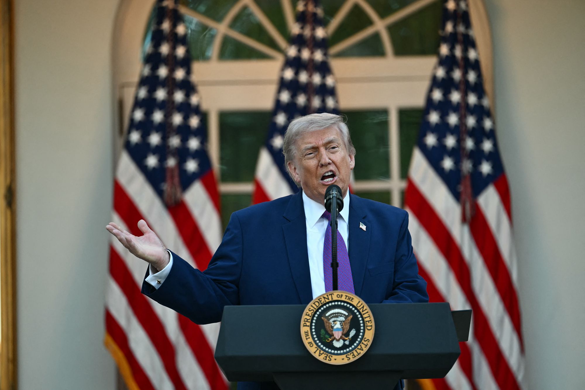 Trump accuses media of treason over Iran war coverage: Live