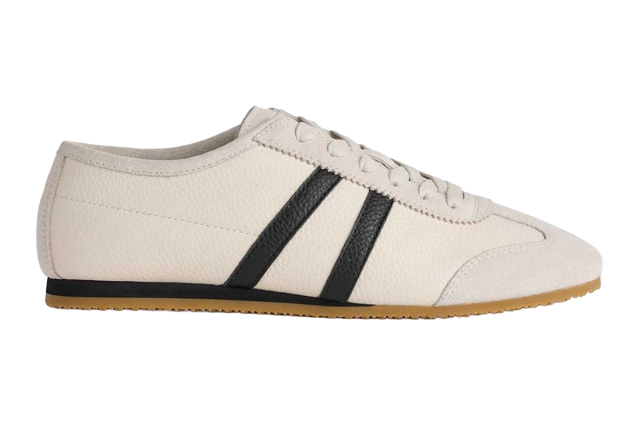 Quince Italian Leather & Suede Low Profile Sneaker