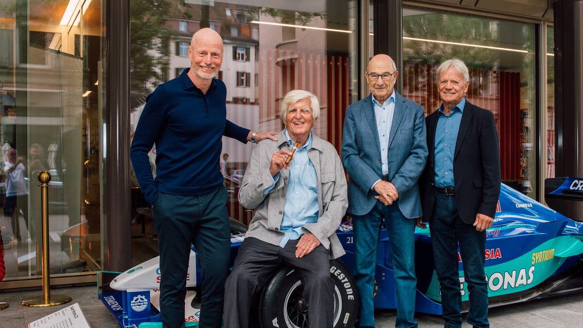 «Danke, Wahnsinniger!»: Formel-1-Prominenz feiert Roger Benoits Lebenswerk
