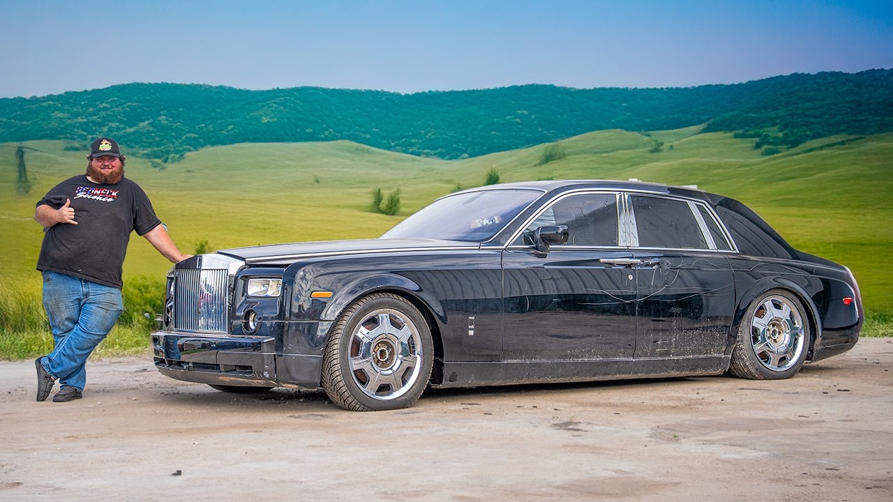 I found a luxury car powered by a truck engine