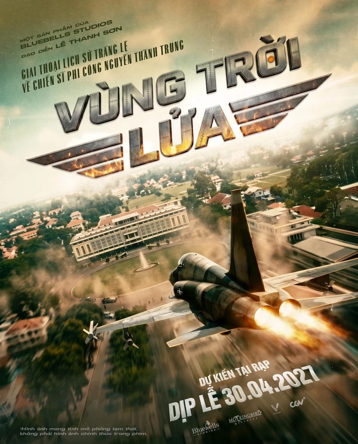 Chuyện 'lịch sử tráng lệ' về anh hùng phi công Nguyễn Thành Trung lên màn ảnh rộng dịp 30-4