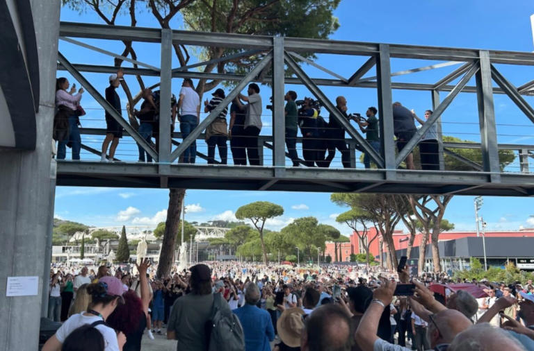 Internazionali, nuovo record di pubblico con tifo calcistico