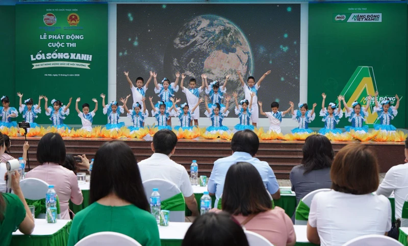 Khởi động cuộc thi toàn quốc lan tỏa lối sống xanh và năng động cho học sinh tiểu học