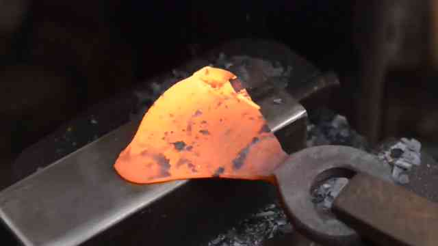 Forging a strange tool with one simple job