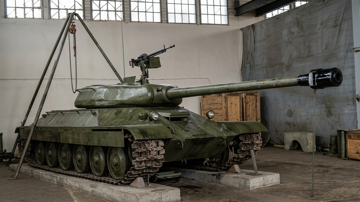 Dieser sowjetische Panzer war zu gewaltig, um zu überleben