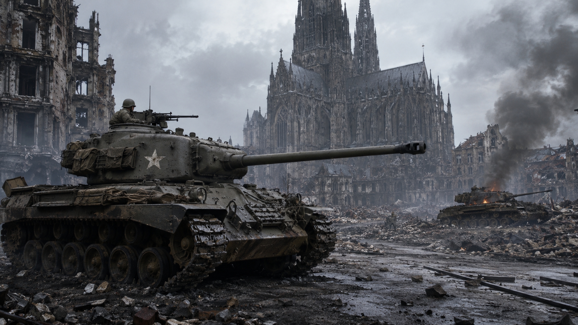 Der amerikanische Panzer, der 1945 das Vertrauen der Deutschen erschütterte