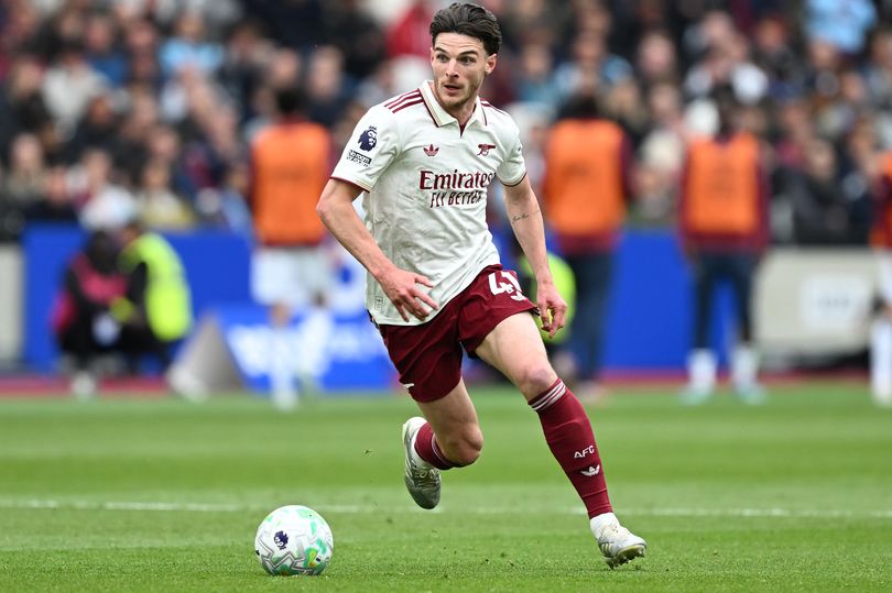 Declan Rice compared to Roy Keane as Arsenal close in on Premier League ...