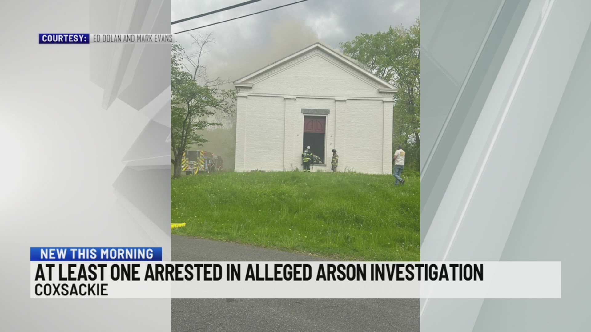 Arrest made in alleged arson investigation