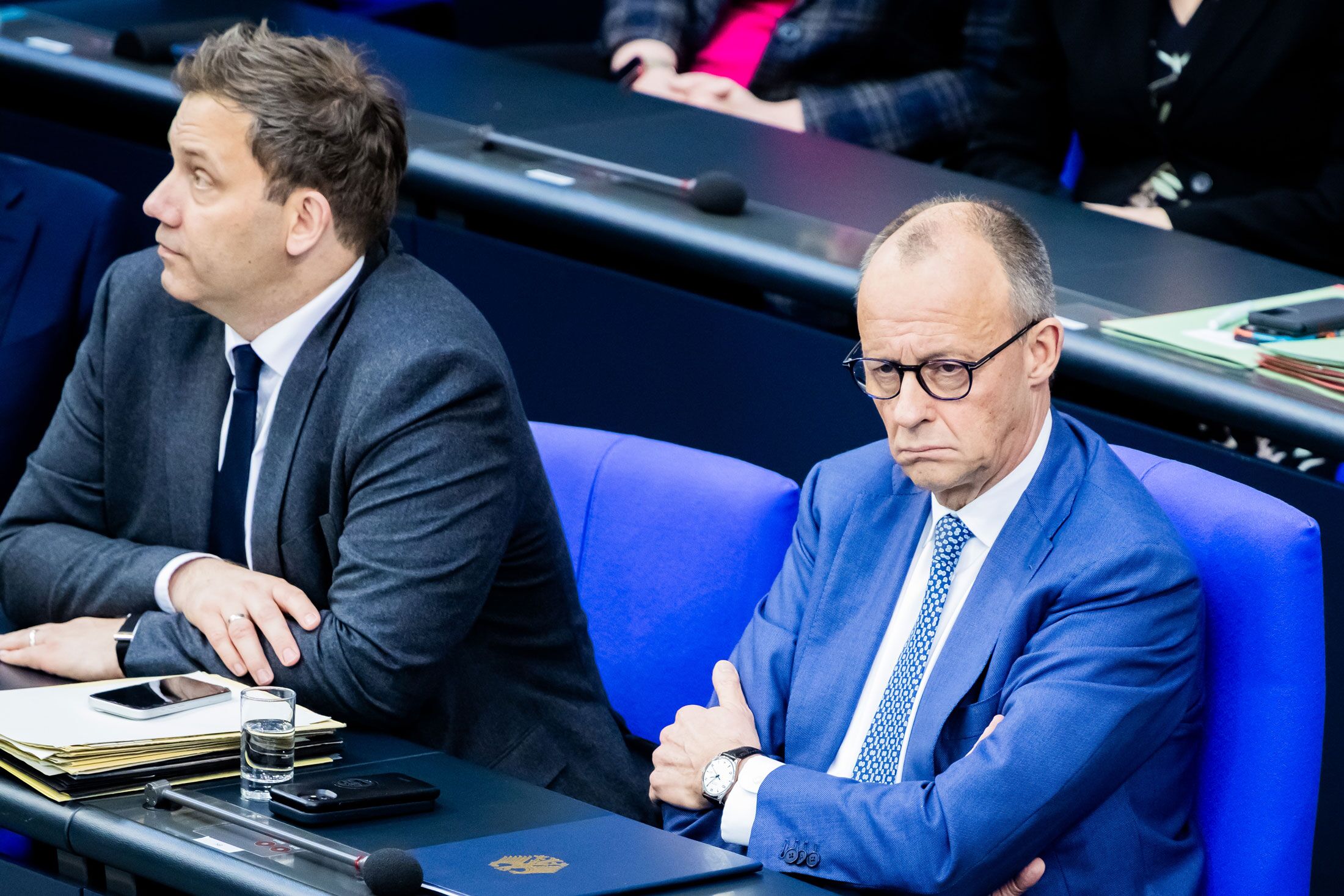Merz booed by German union ahead of crunch coalition talks