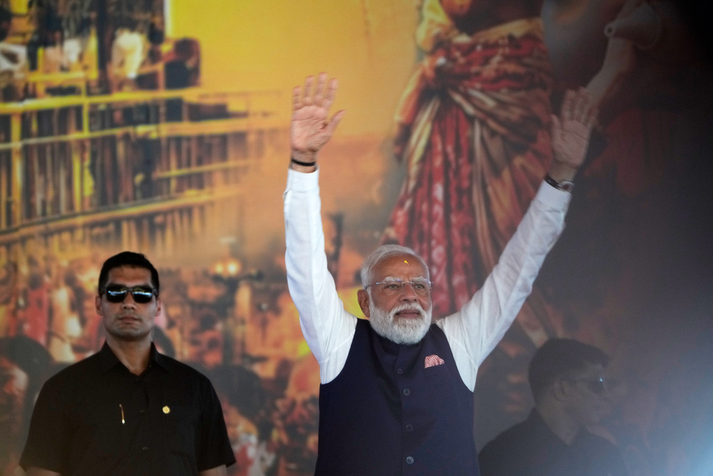 Modi till Sverige - träffar Kristersson i Göteborg