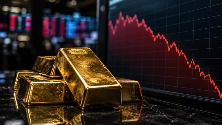 El oro cae mientras crecen los temores de inflación por el petróleo en ...