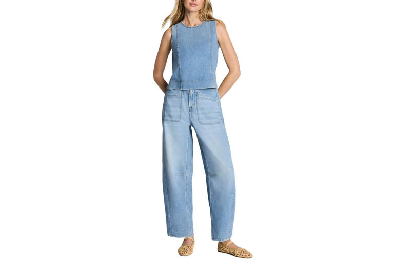 Spanx's new lightweight denim collection is made for summer weather—so ...