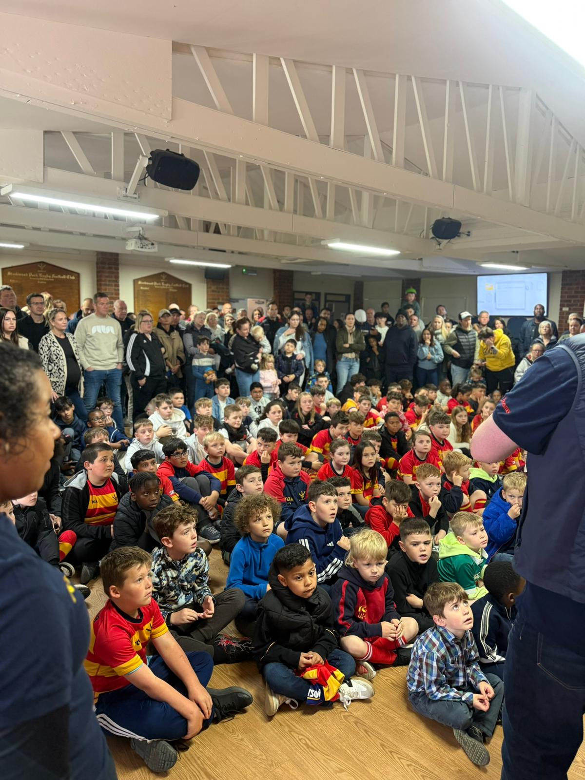 More than 220 Luton children pack out rugby club in biggest junior ...