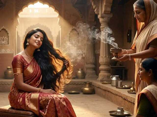 Reviving ancient Ayurvedic hair care: The benefits of hair smoking rituals