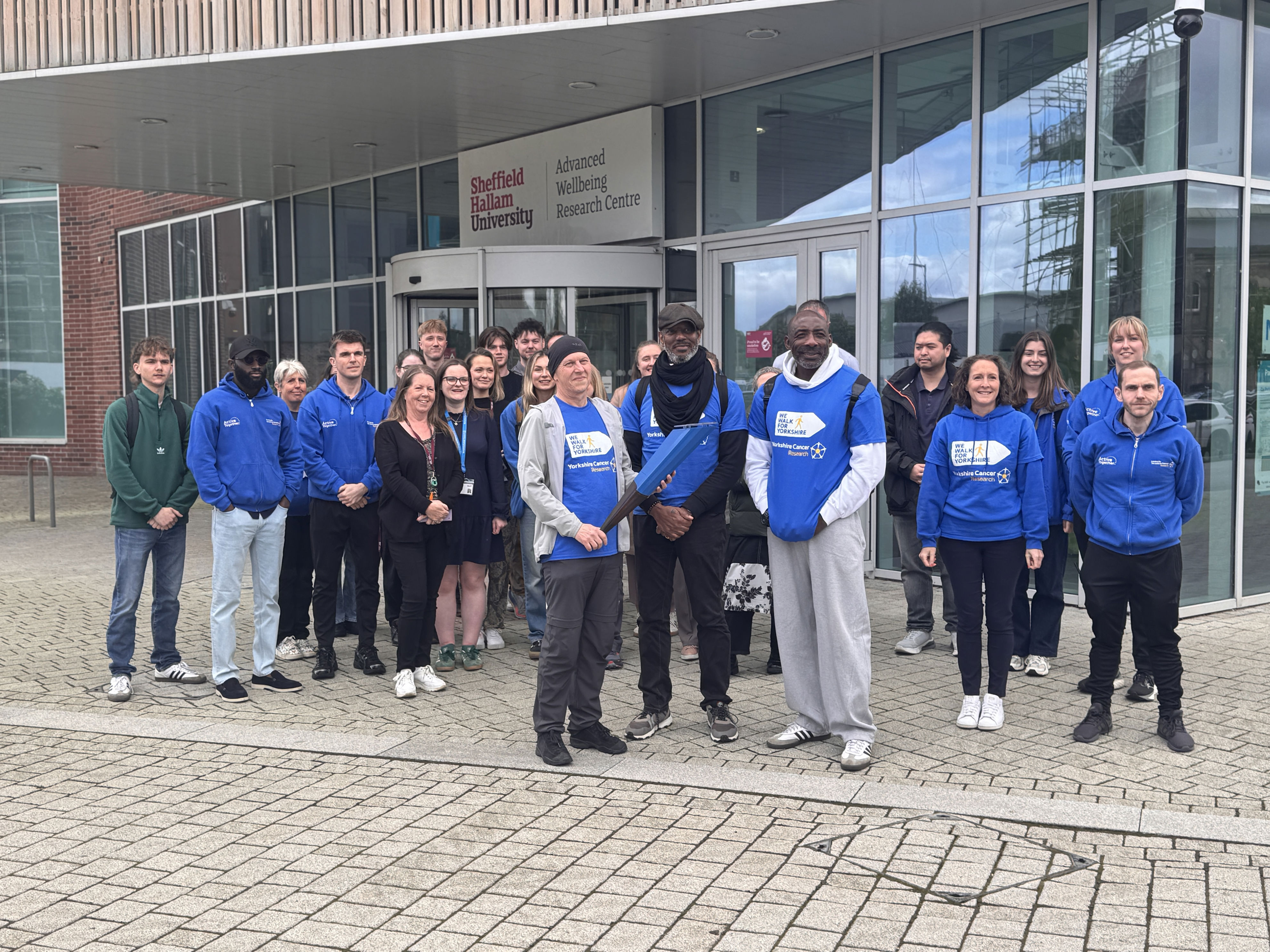 Boxing legend Johnny Nelson joins cancer campaign carrying baton for ...