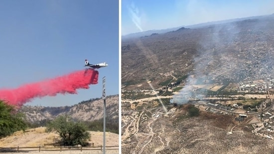 Jones fire: Check map and evacuation updates as massive blaze burns ...