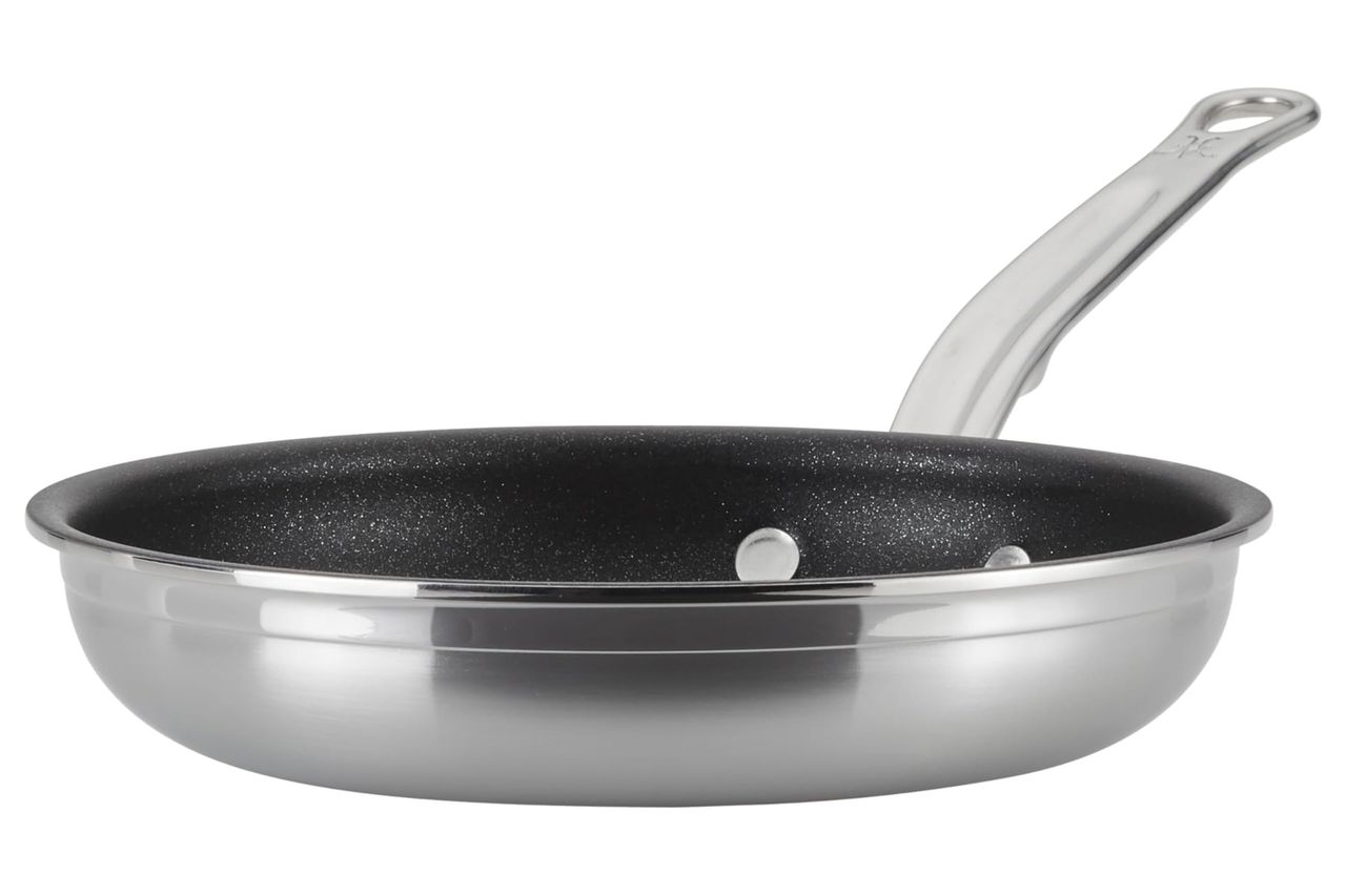 Hestan ProBond Forged TITUM - Professional Clad Stainless Steel, Nonstick, Frying Pan, (8.5-Inch), Induction Compatible, Made without PFOAs
