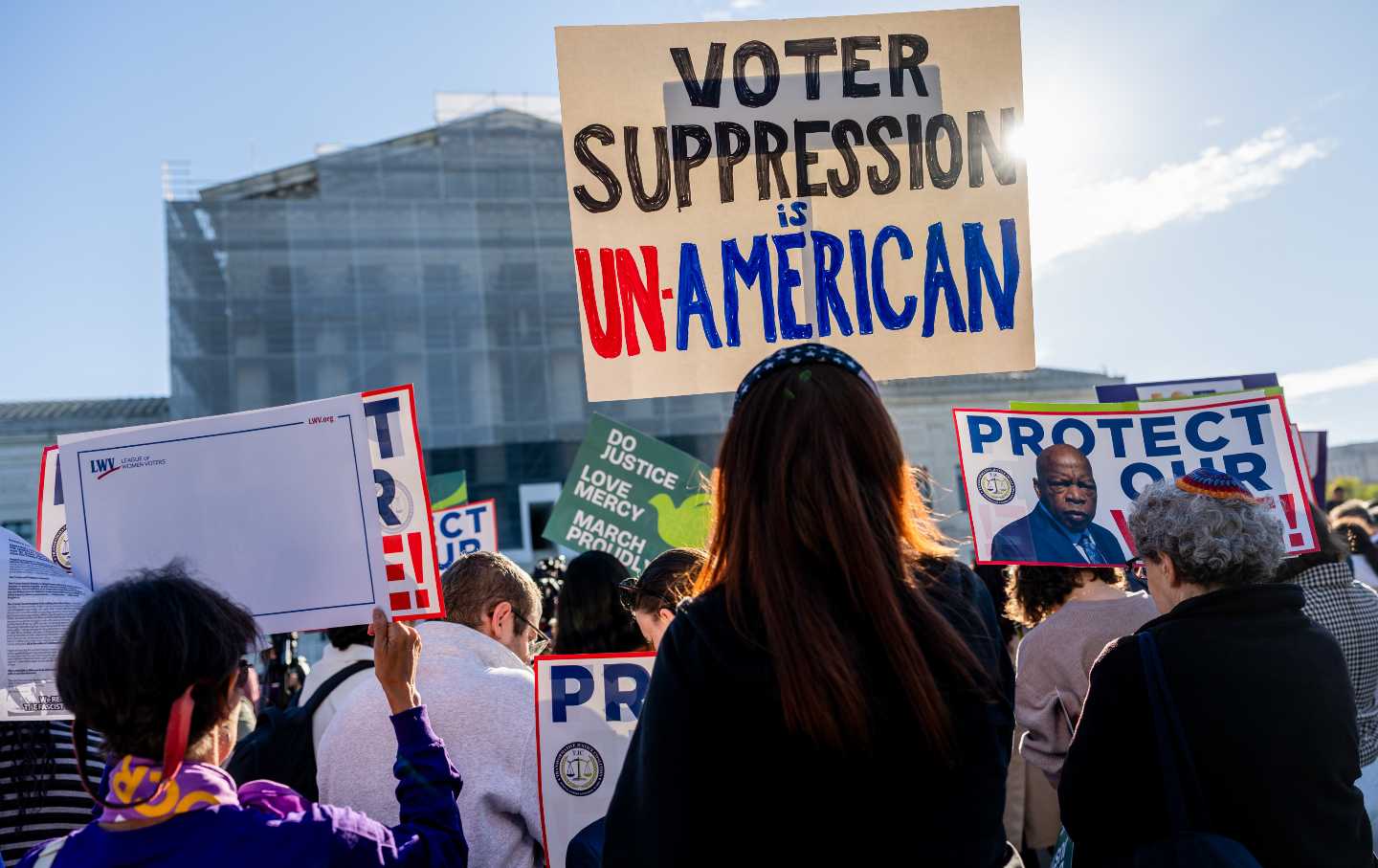The demolition of the Voting Rights Act