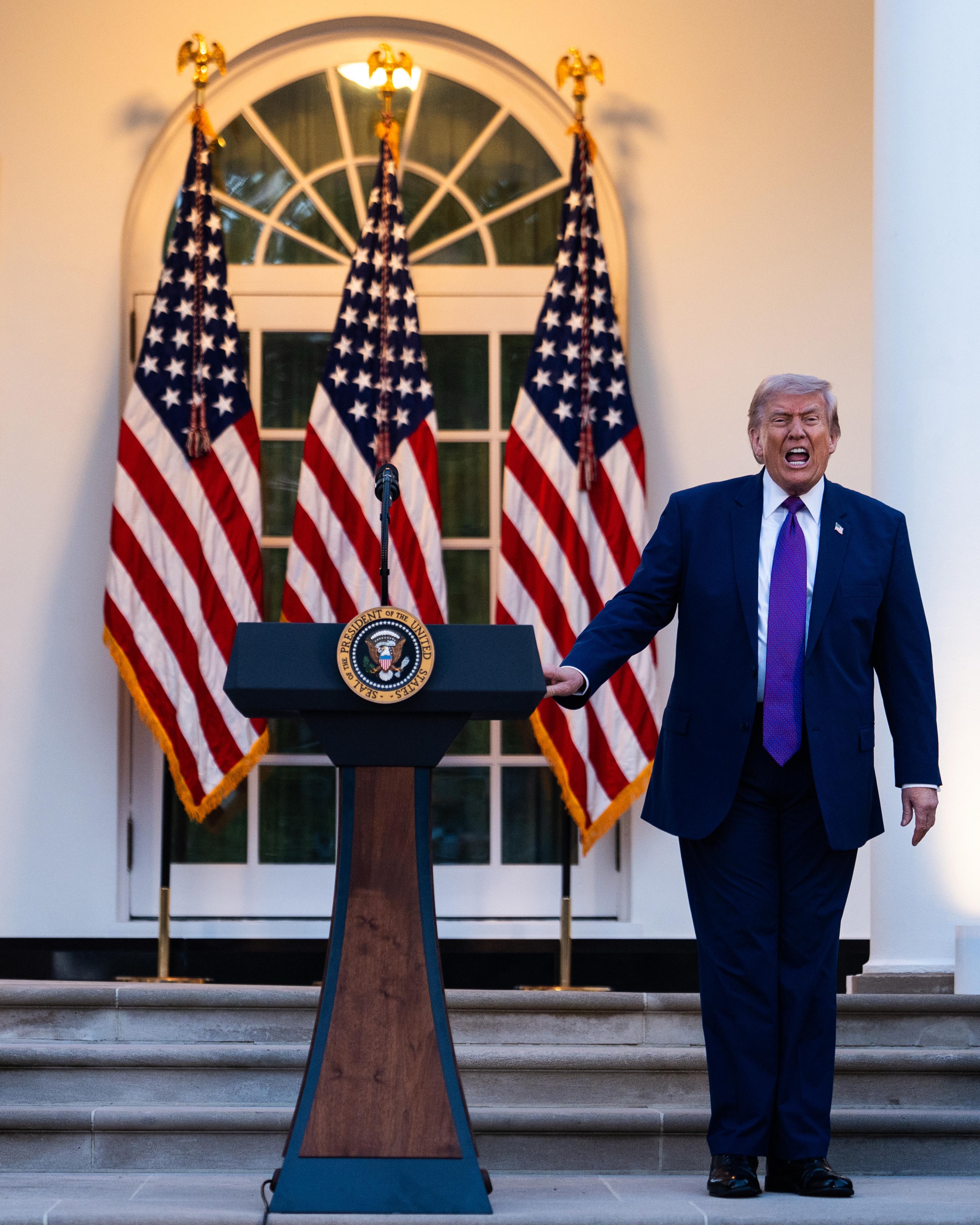 Trump takes Elon Musk, Tim Cook, and 14 other business leaders on his ...