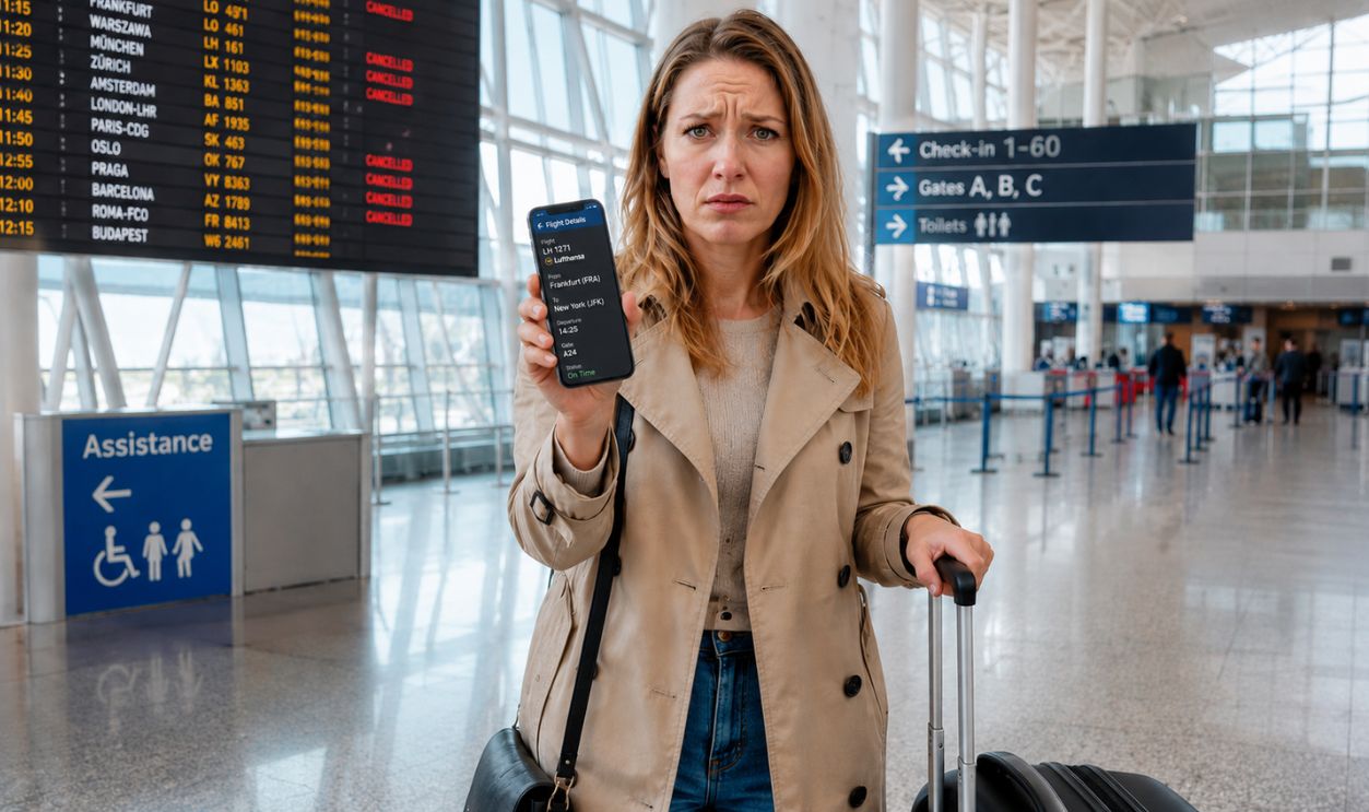 The airline rebooked my flight at a different airport in another city ...
