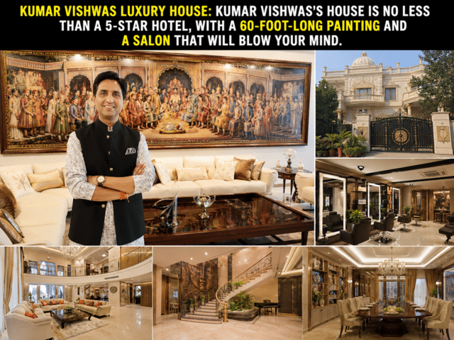 Kumar Vishwas luxury house: Kumar Vishwas's house is no less than a 5 ...