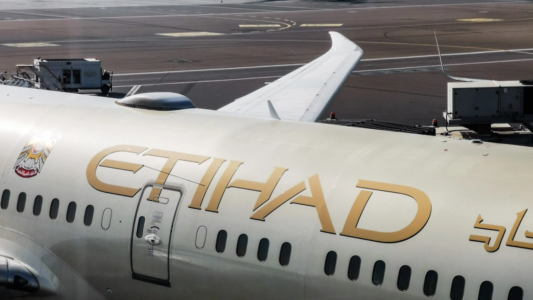 Etihad flight aborted in Chennai after wing fire scare