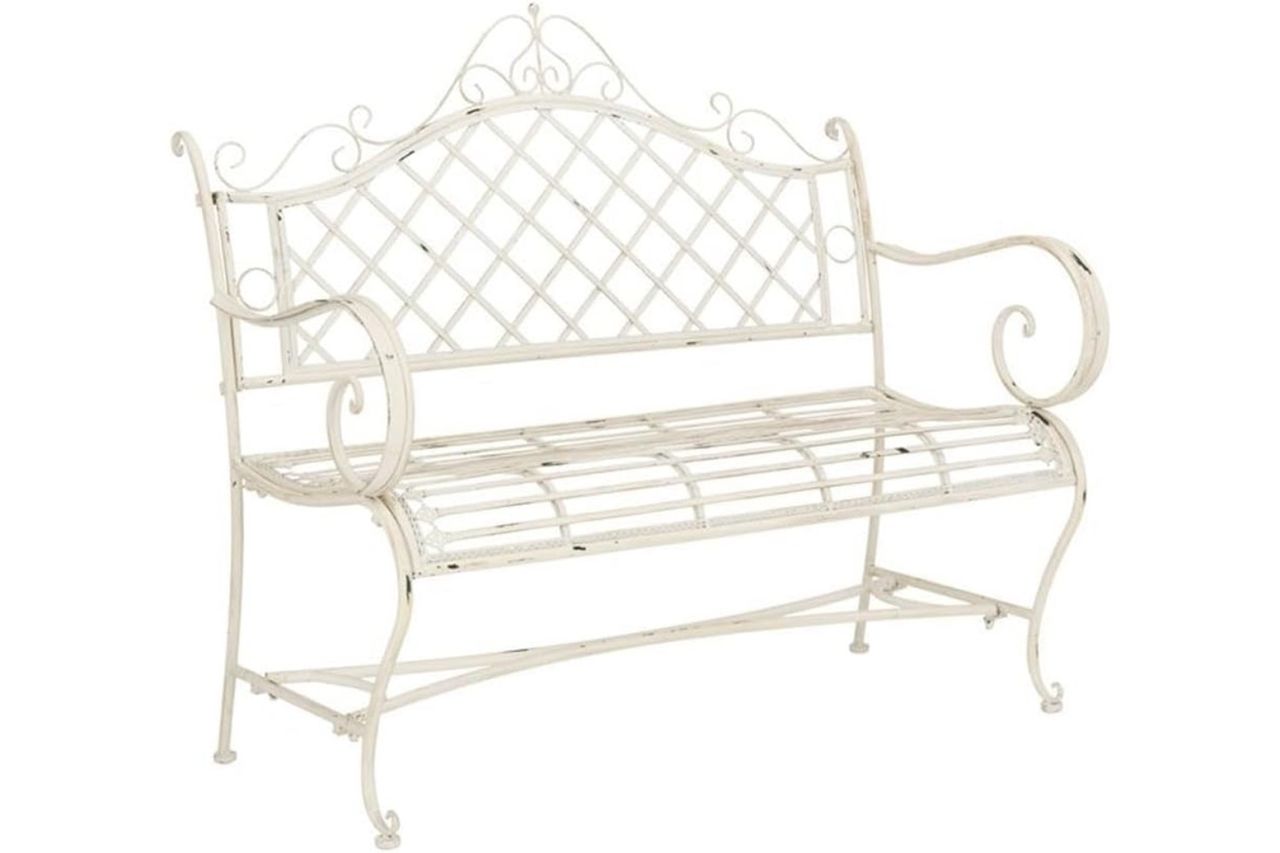 Safavieh PAT5017A Collection Adina Antique White Wrought Iron