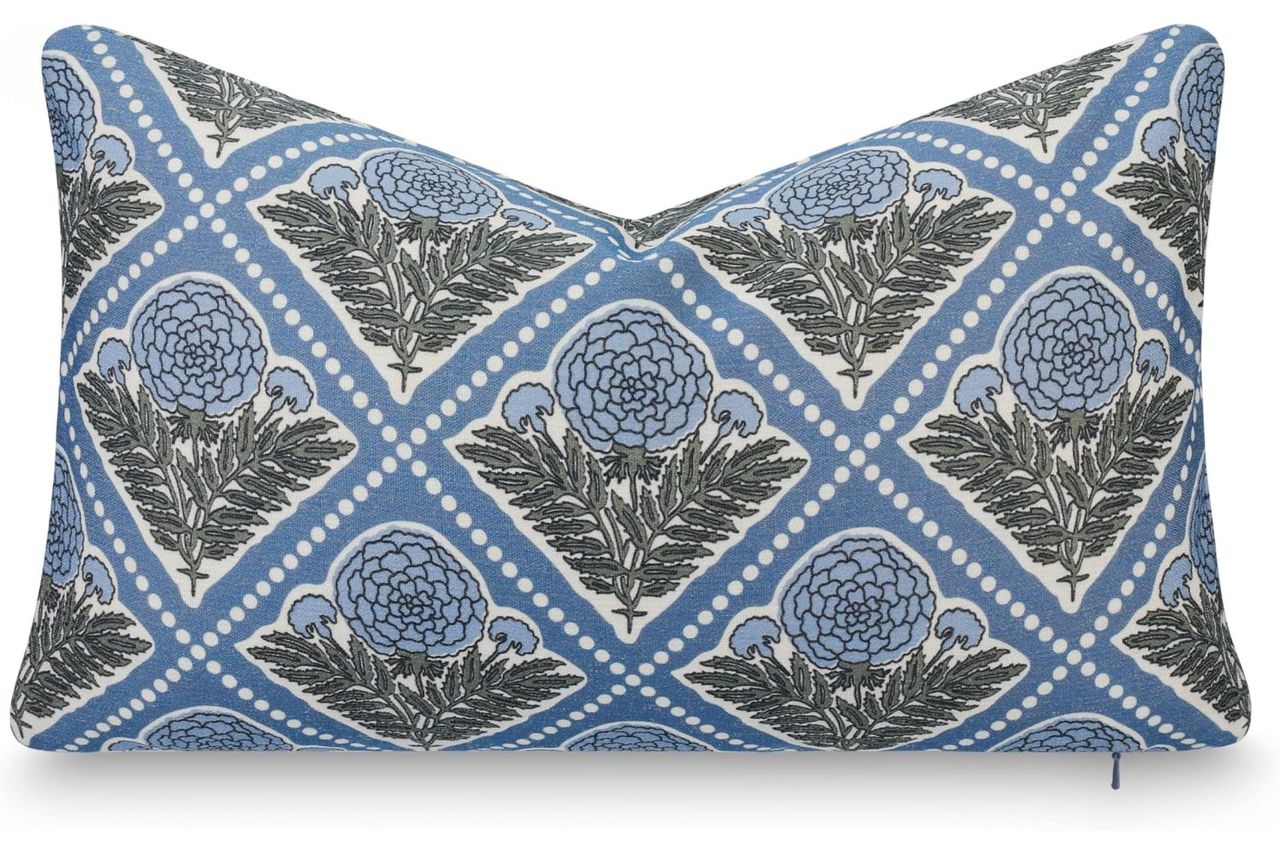 Crumbs Home California Casual Coastal Indoor Outdoor Lumbar Pillow Cover