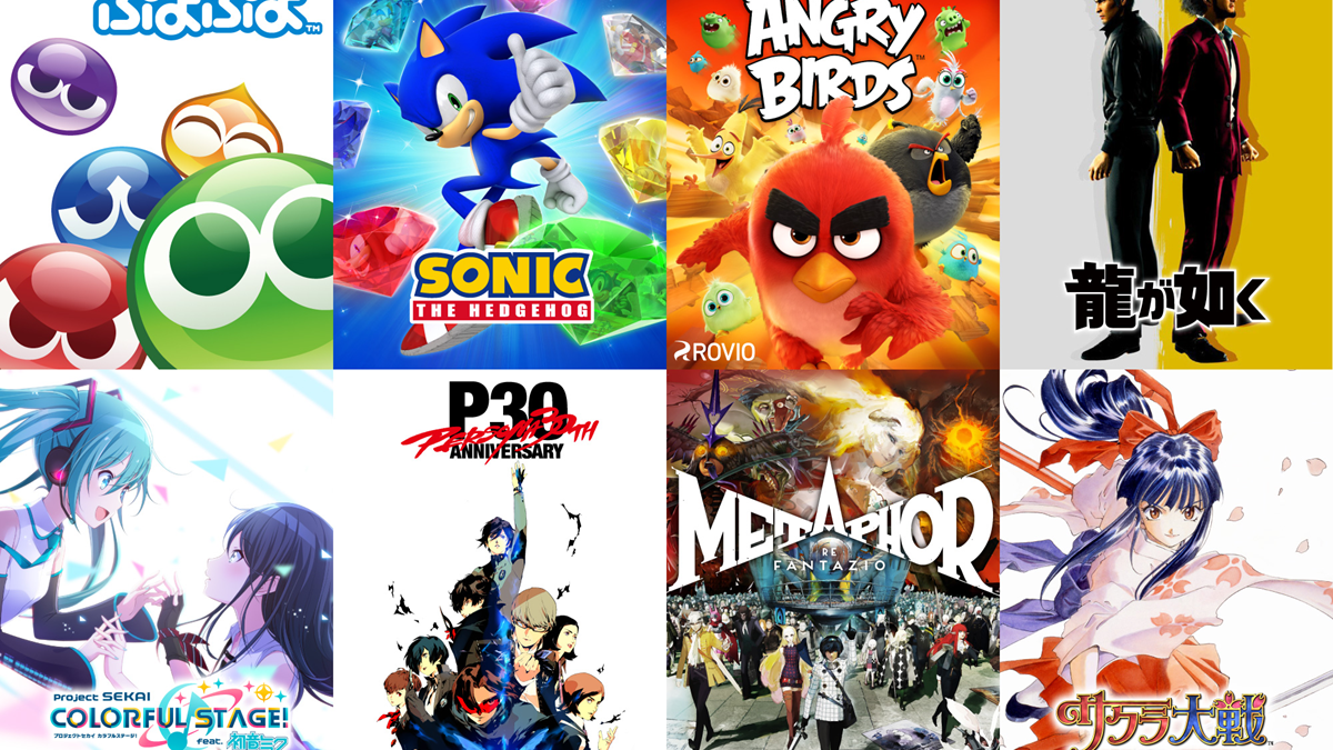 Animate will sell Sega games merchandise worldwide in 2026