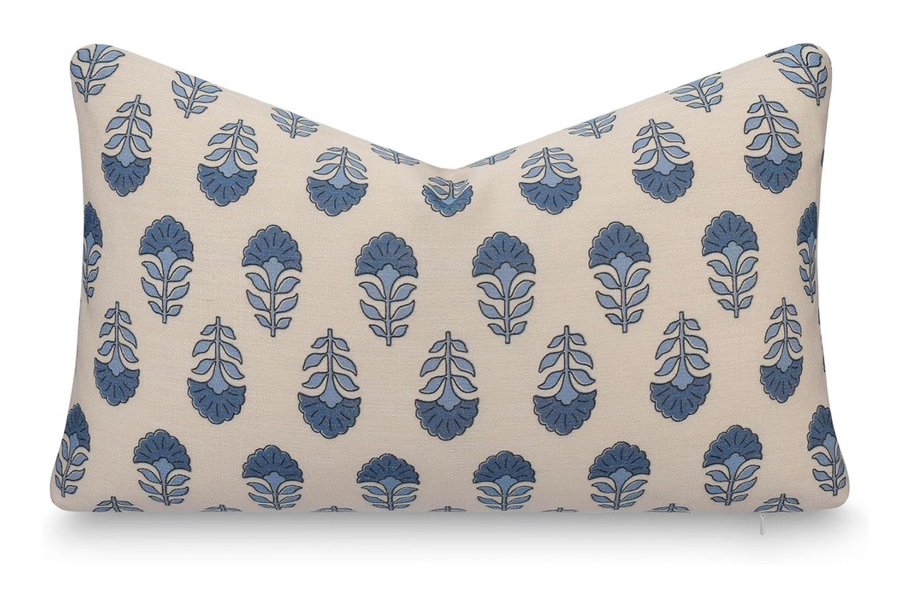 Crumbs Home California Casual Coastal Indoor Outdoor Lumbar Pillow Cover