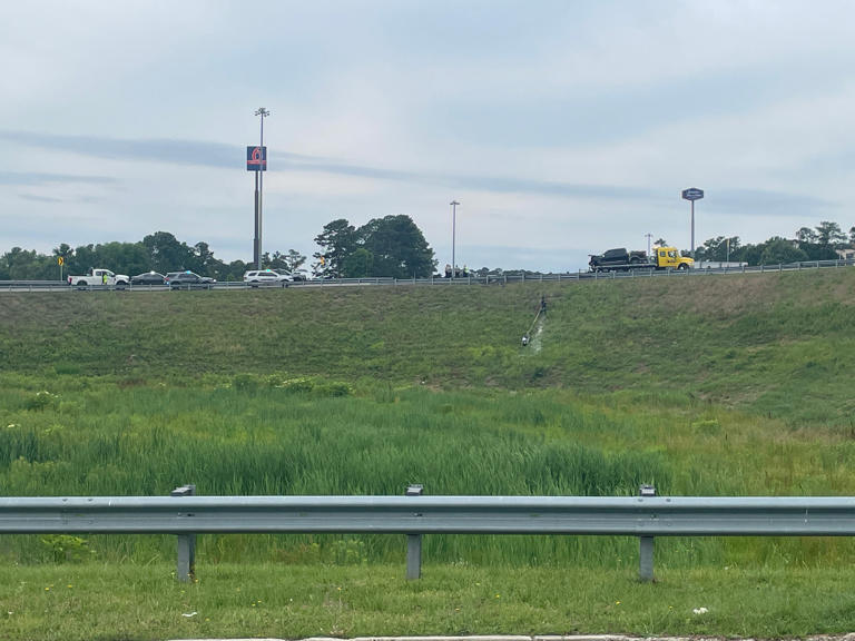 I-20 entrance ramp reopens hours after single-vehicle crash