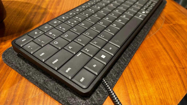 This HP keyboard doubles as a mini PC and I tried it