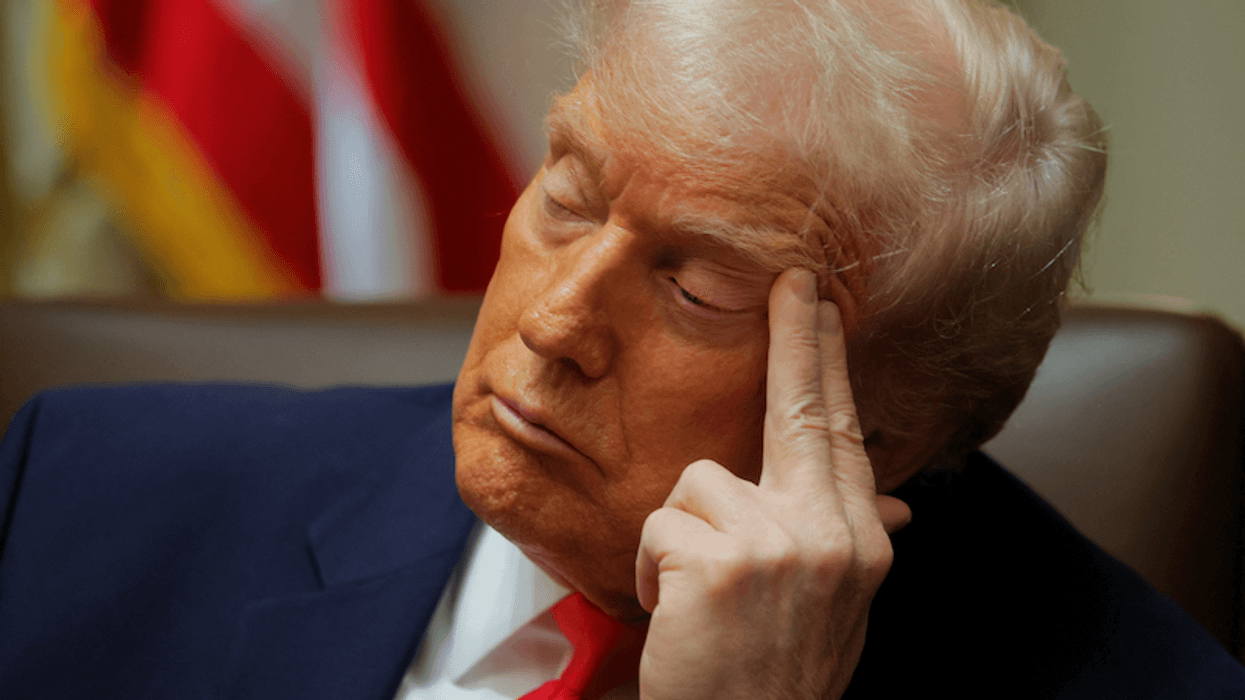 MS NOW runs clip of Trump sleeping on TV while running his attack on ...
